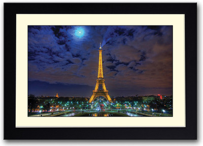 

Eiffel Tower Paris Fine Art Print(14 inch X 20 inch, Framed)