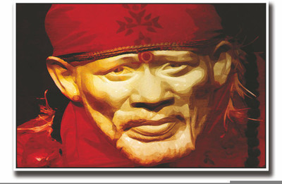 

Posterhouzz Sai baba Fine Art Print(12 inch X 18 inch, Rolled)