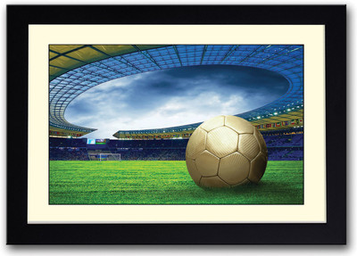 

Football stadium Fine Art Print(14 inch X 20 inch, Framed)
