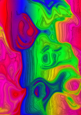 50% OFF on Fusion remix Canvas Art(34 inch X 24 inch)