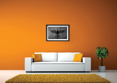 

Swastika Eagle Fine Art Print(14 inch X 20 inch, Framed)