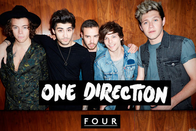 Posterhouzz One Direction Poster Paper Print(12 inch X 18 inch, Rolled)