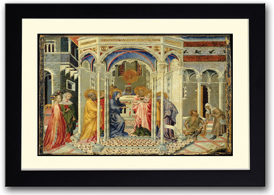 

Vintage Jesus Christ Painting Fine Art Print(14 inch X 20 inch, Framed)
