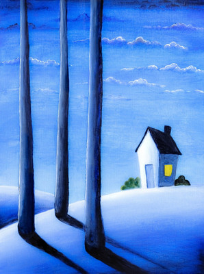 

Nature Painting Canvas Art(16 inch X 12 inch)