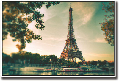 

Amazing Eiffel Tower in Paris Fine Art Print(12 inch X 18 inch, Rolled)