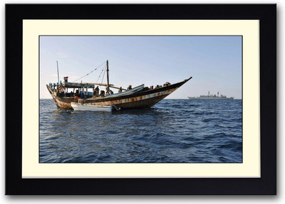 

Somali Pirate Fine Art Print(14 inch X 20 inch, Framed)