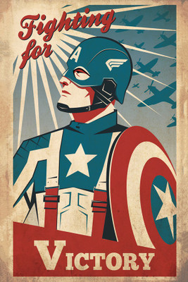 

TMS FIGHTING FOR VICTORY Paper Print(18 inch X 12 inch, Rolled)