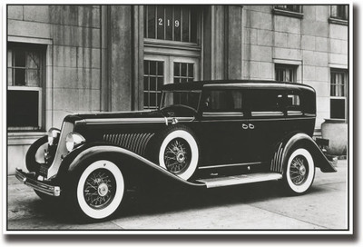 

Black vintage car Fine Art Print(12 inch X 18 inch, Rolled)