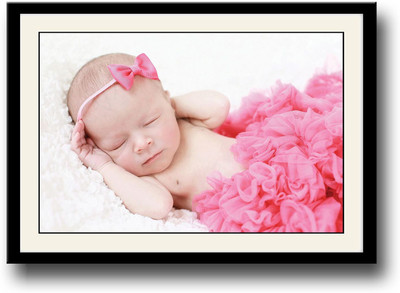 

Pink baby doll Fine Art Print(10 inch X 14 inch, Framed)