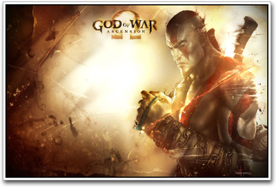 

God of War game Paper Print(12 inch X 18 inch)
