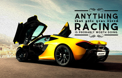 

Racing in my Blood Paper Print(18 inch X 12 inch)