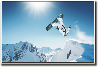 

Snow Boarding Fine Art Print(12 inch X 18 inch, Rolled)