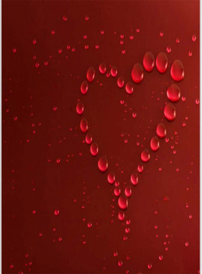 

Posterhouzz Beautiful Red Heart Paper Print(18 inch X 12 inch, Rolled)