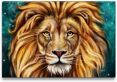 37% OFF on Lion Aslan Canvas Art(10 inch X 15 inch)
