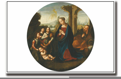 

Posterhouzz Vintage Jesus painting Fine Art Print(12 inch X 18 inch, Rolled)