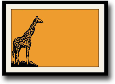 

Giraffe Fine Art Print(10 inch X 14 inch, Framed)
