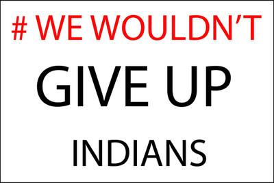 

Posterhouzz # We Wouldn't Give Up Indians Poster Poster Fine Art Print(12 inch X 18 inch, Rolled)