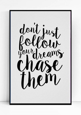 

Motivational Quotes 030 Paper Print(18 inch X 12 inch, Framed)
