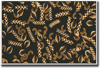 

Abstract black and golden design Fine Art Print(12 inch X 18 inch, Rolled)