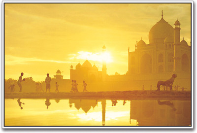 

Taj Mahal Sunrise Paper Print(12 inch X 18 inch)