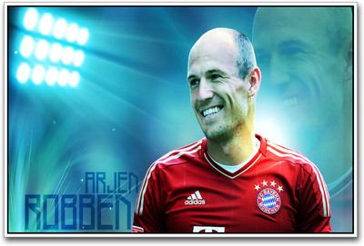 

Arjen Robben Football Photographic Paper(12 inch X 18 inch)