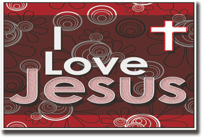 

I love Jesus Fine Art Print(12 inch X 18 inch, Rolled)