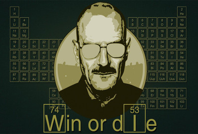 

Breaking Bad - live or die Paper Print(18 inch X 12 inch, Rolled)