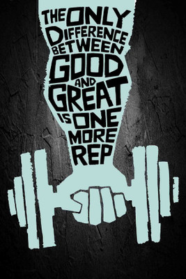

One for Rep motivational Quotes Paper Print(18 inch X 12 inch, Rolled)