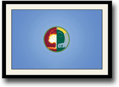 

Divided tree Fine Art Print(10 inch X 14 inch, Framed)