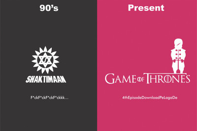 

1990 vs present got Paper Print(18 inch X 12 inch, Rolled)