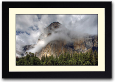 

Fog in Mountains Fine Art Print(14 inch X 20 inch, Framed)