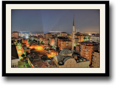 

Amazing City Aerial Photography Fine Art Print(10 inch X 14 inch, Framed)