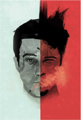 

Fight Club Edward Paper Print(19 inch X 13 inch, Rolled)