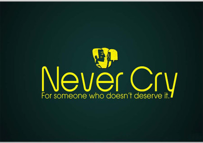 

Posterhouzz Never Cry Paper Print(12 inch X 18 inch, Rolled)