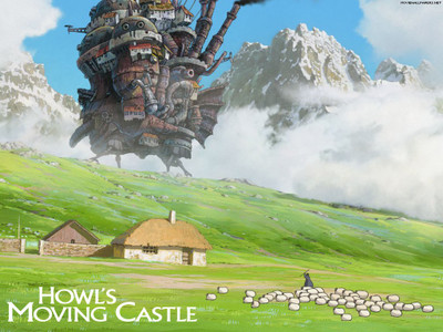 

Akhuratha Poster Movie Howl's Moving Castle Sheep Mountain HD Wallpaper Background Fine Art Print(12 inch X 18 inch, Rolled)