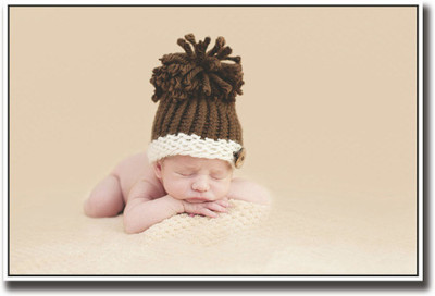Very cute little baby Fine Art Print(12 inch X 18 inch, Rolled)