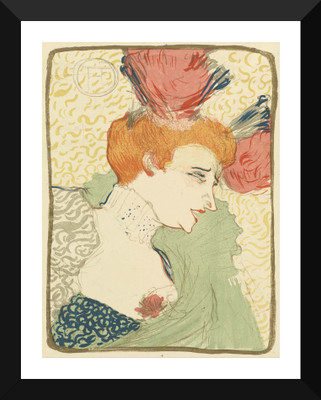 

Tallenge Modern Masters Collection - Bust of Mlle. Marcelle Lender (Mlle. Marcelle Lender, en buste) by Henri de Toulouse-Lautrec - Premium Quality A3 Size Framed Poster Paper Print(17 inch X 12 inch, Framed)