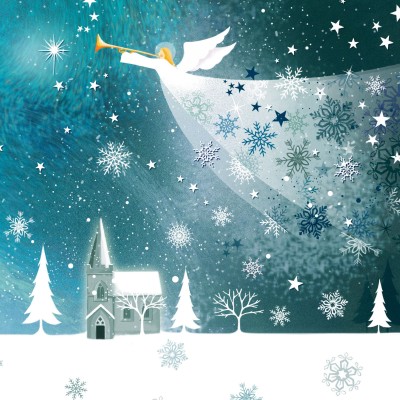 

Tallenge - Christmas Art - Snow Angel - Unframed Rolled A3 Size Poster Paper Print(16.5 inch X 11.6 inch, Rolled)