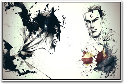 

Batman And Superman Photographic Paper(12 inch X 18 inch)