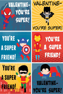 

ESP Creation Super Valentines Paper Poster (12x18 Inch) Paper Print(18 inch X 12 inch, Rolled)