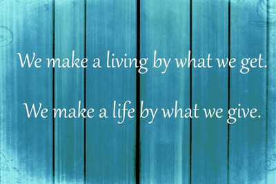 Posterhouzz Make A Life Poster Fine Art Print(12 inch X 18 inch, Rolled)