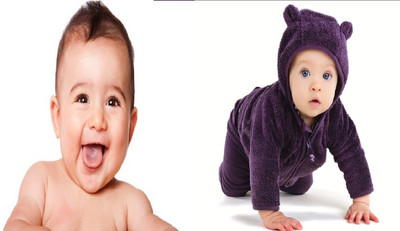 

Cute Baby Poster 2 Pcs Poster Smiling New Born Infant Child love Wall Decor 2 Pcs Combo Photographic Paper(12 inch X 18 inch)