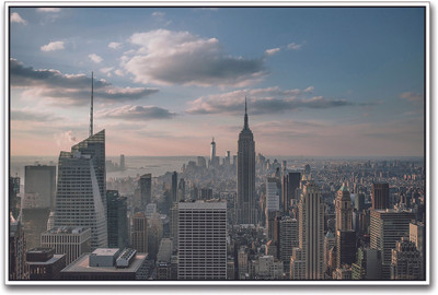 New York City View Paper Print(12 inch X 18 inch)