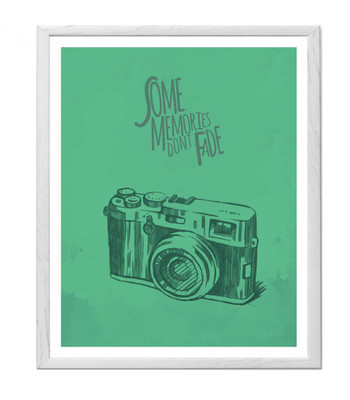 

Hulkut Memories Art Print with white frame 20 * 25 Inches Fine Art Print(27 inch X 1 inch, Framed)