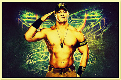 

Posterhouzz John Cena Poster Poster Fine Art Print(12 inch X 18 inch, Rolled)