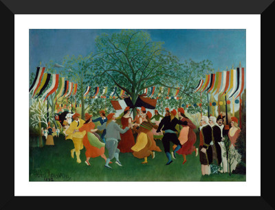 

Tallenge Modern Masters Collection - A Centennial of Independence by Henri Rousseau - Premium Quality A3 Size Framed Poster Paper Print(17 inch X 12 inch, Framed)