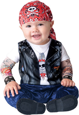 

Child's Love - Cute Born To Be Biker Baby Paper Print(18 inch X 12 inch, Streched)