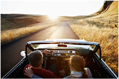 

Beautiful Sunset Drive Paper Print(12 inch X 18 inch, Rolled)