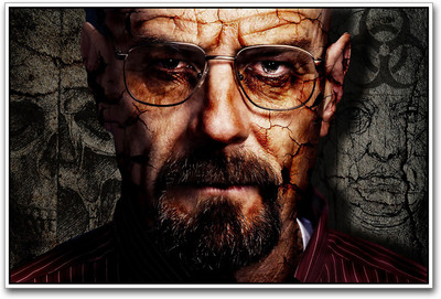 

Walter white from Breaking Bad Paper Print(12 inch X 18 inch)