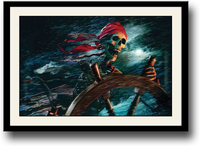 

Sea Pirate Fine Art Print(10 inch X 14 inch, Framed)